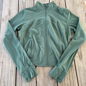 Lululemon cropped align jacket in nulu align material.